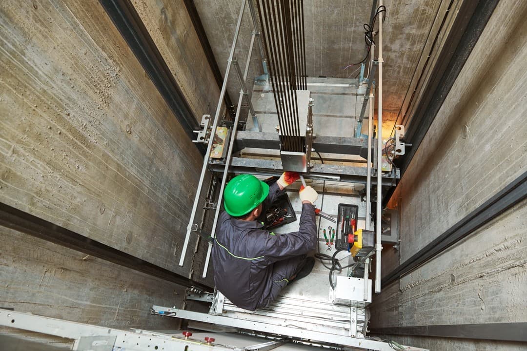 Lift maintenance technician